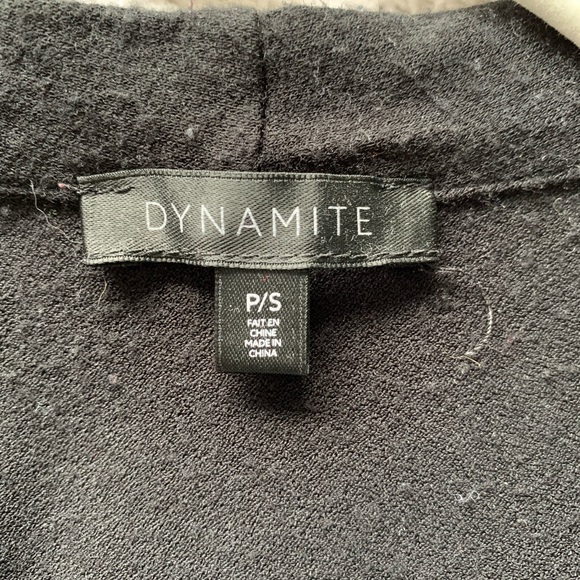 Black low cut thong bodysuit from Dynamite - Picture 2 of 2